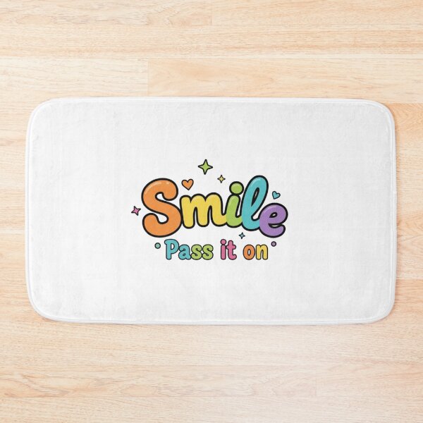 Item preview, Smile, pass it on, positive vibes, funnyfits70, Humor, Funny, retro, vintages, funny quotes, animal humor, designed and sold by FunnyFits70.