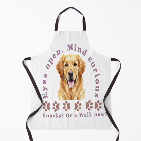 Item preview, Eyes open, mind curious designed and sold by Retriever Dog Tribe.