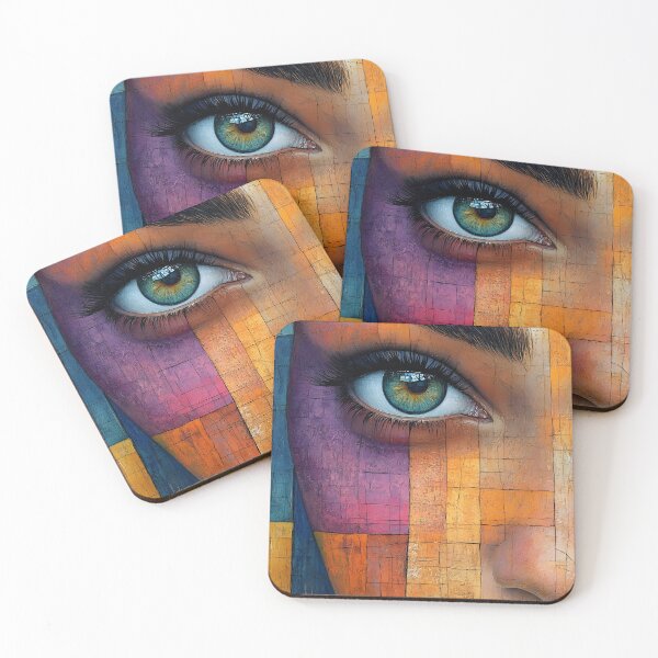 Item preview, Colorful portrait designed and sold by Raphaelle83.