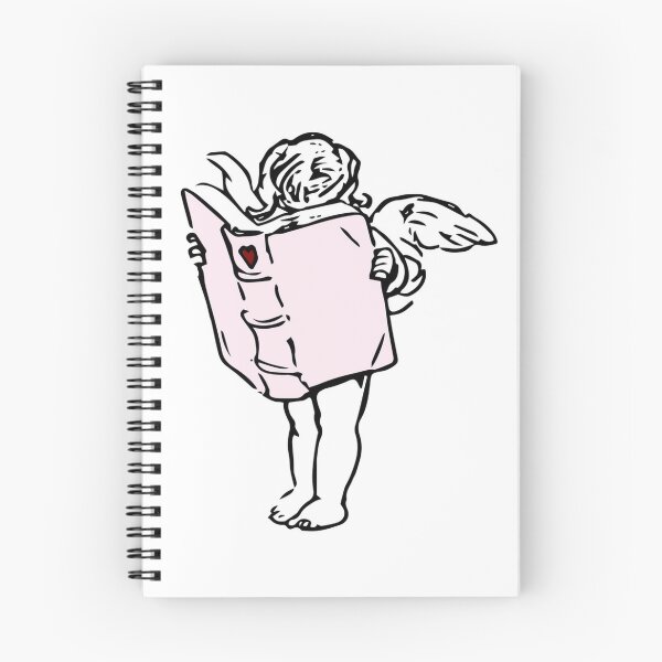 Item preview, vintage cupid reading designed and sold by laribot.