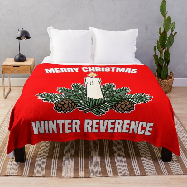 Item preview, MERRY CHRISTMAS - WINTER REVERENCE | Candle and Pines Christmas | Sacred Holiday Design designed and sold by KEF Custom.
