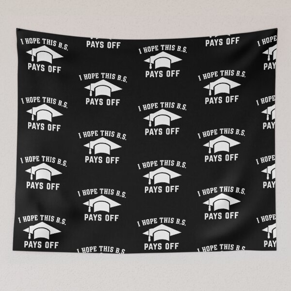 Item preview, Hope This Degree Pays Off designed and sold by Endorphin Ink.