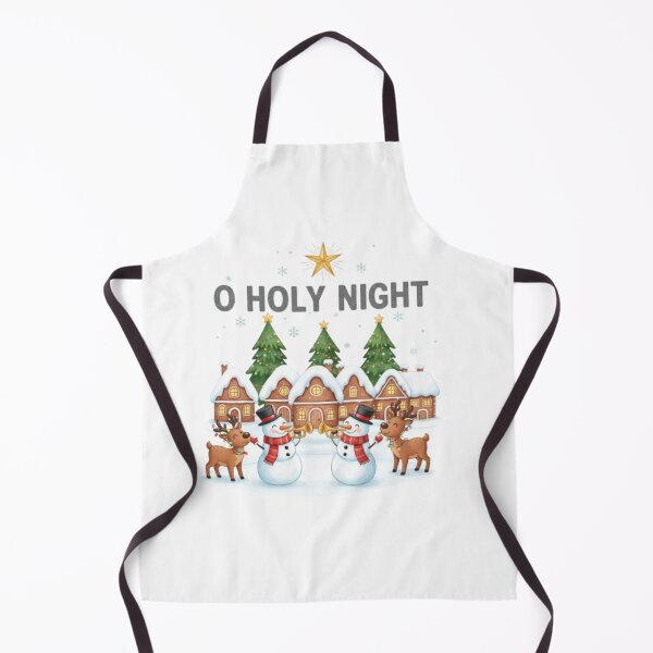 Item preview, ******O Holy Night ❤ Snowmen Reindeers greetings on Christmas⭐⭐ Christmas Design designed and sold by WorthyByDwethi.
