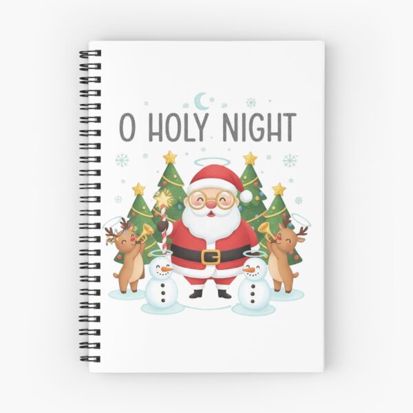 Item preview, *****O Holy Night ❤ Santa Claus,Snowmen and Reindeers greetings on Christmas⭐ ⭐Christmas Design designed and sold by WorthyByDwethi.