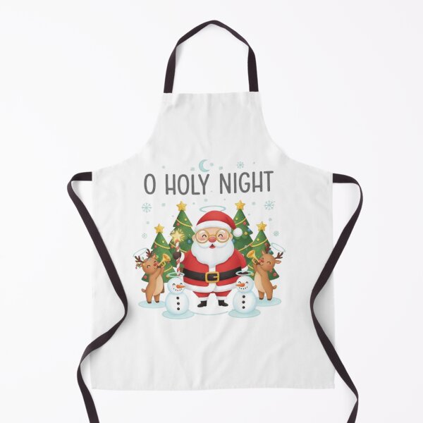 Item preview, *****O Holy Night ❤ Santa Claus,Snowmen and Reindeers greetings on Christmas⭐ ⭐Christmas Design designed and sold by WorthyByDwethi.