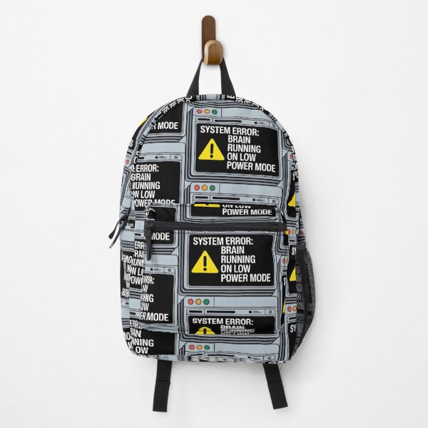 Item preview, System Error Brain Running on Low Power Mode designed and sold by SplashTastic.