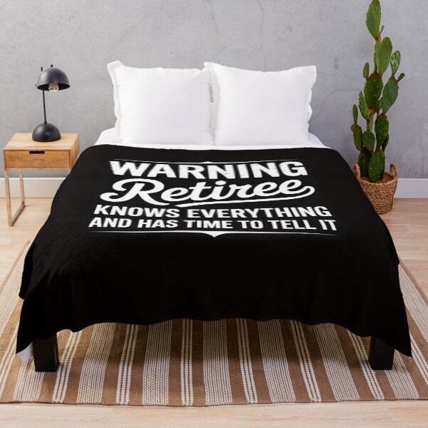 Item preview, Retirement Warning Retiree Knows Everything and Has Time to Tell it designed and sold by LapFemile.