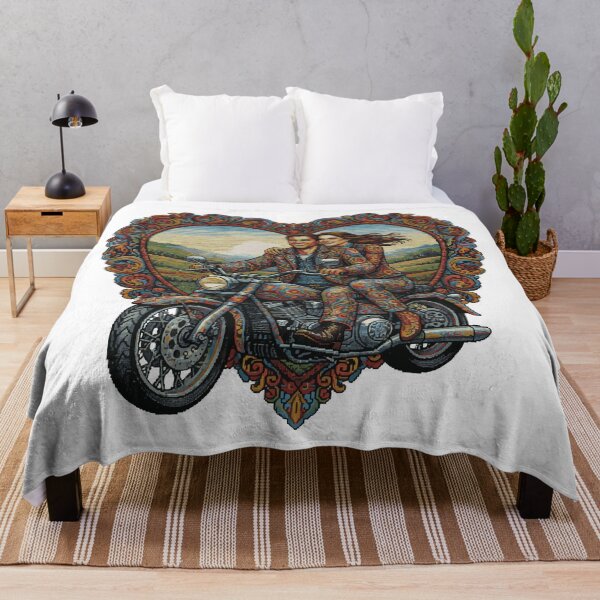 Item preview, Ride of Love – Biker Couple in Heart designed and sold by LoveMatchShop.