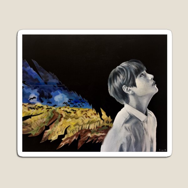 I'm mine (BTS Kim Taehyung x Vincent van Gogh) Magnet
