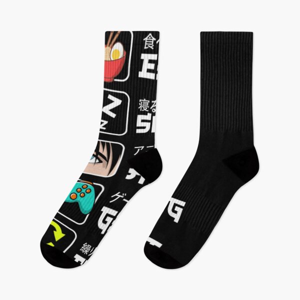 Item preview, Eat Sleep Anime Gaming Repeat Japanese Manga Gamer Life Gift designed and sold by NguboNorento.