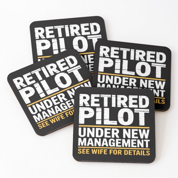 Item preview, Retirement Pilot Men Dad Retiring Party Humor designed and sold by MuteElevent.