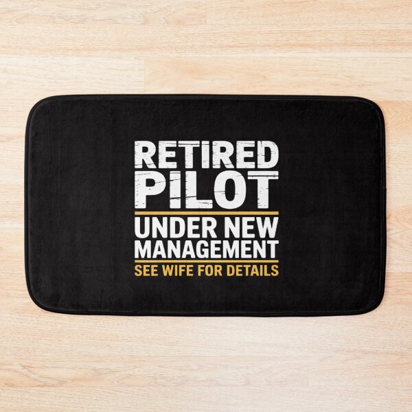 Item preview, Retirement Pilot Men Dad Retiring Party Humor designed and sold by MuteElevent.