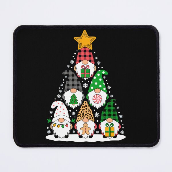 Item preview, Christmas Gnome Tree – Buffalo Plaid Holiday Design designed and sold by ThreadAlchemys.