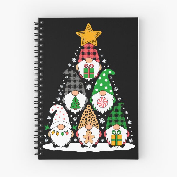 Item preview, Christmas Gnome Tree – Buffalo Plaid Holiday Design designed and sold by ThreadAlchemys.