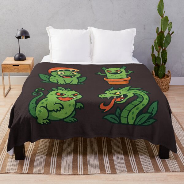 Item preview, Cute Monster Plants & Creatures Sticker Set – Green Fantasy Beasts designed and sold by Sksticker991.