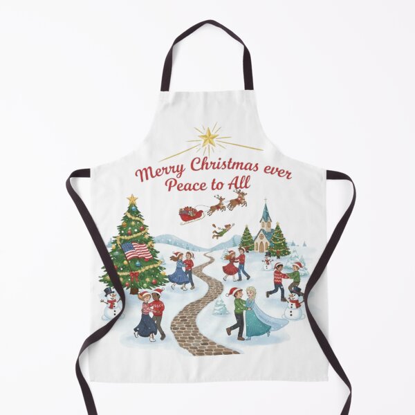 Item preview, ****Merry Christmas ever Peace to All❤USA people Dancing and Snowman, Reindeers greetings on Christmas with Christmas Star⭐Christmas Design designed and sold by WorthyByDwethi.