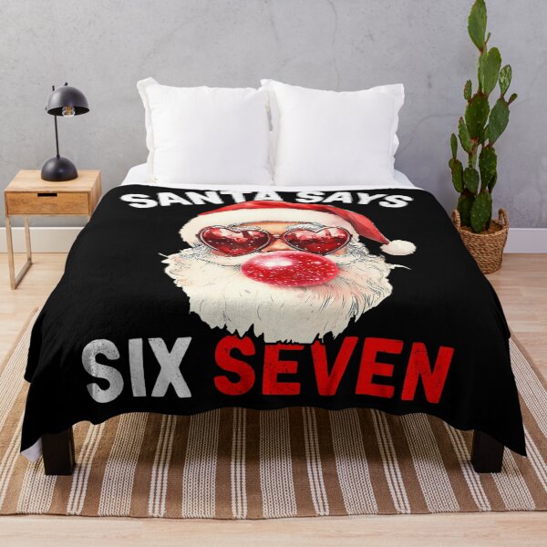 Item preview, Santa Holiday Santa Retro Bruh Claus Says Happy Six Seven designed and sold by ChadnoSmith.