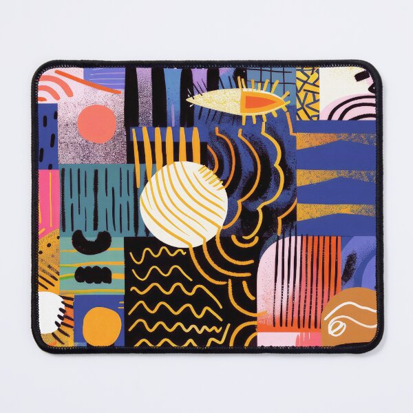 Item preview, Modern Contemporary Colorful Abstract Art Ornate Designs Pattern designed and sold by DEC02.