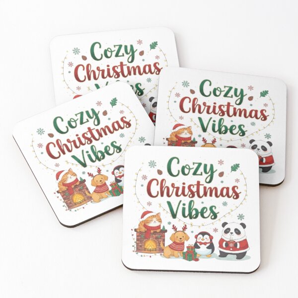 Item preview, ***Cozy Christmas Vibes❤ Cat Dog Penguin Panda⭐Christmas Design designed and sold by WorthyByDwethi.