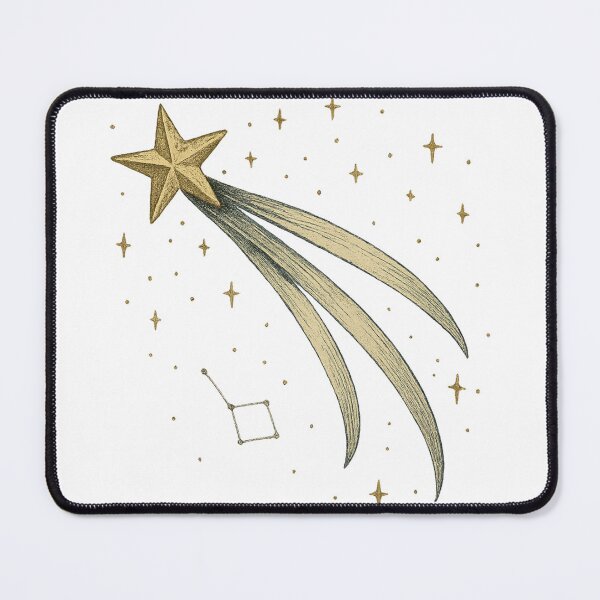 Item preview, Comet Celestial Symbolism Art Print designed and sold by CottonandQuill.