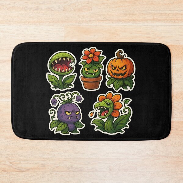 Item preview, Cute Evil Plant Monsters Sticker Set – Creepy Carnivorous Plants designed and sold by Sksticker991.