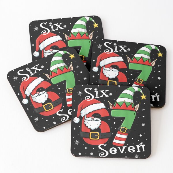 Item preview, Christmas Six Seven Number Santa and Elf Costume Holiday Countdown designed and sold by LakenDraphil.
