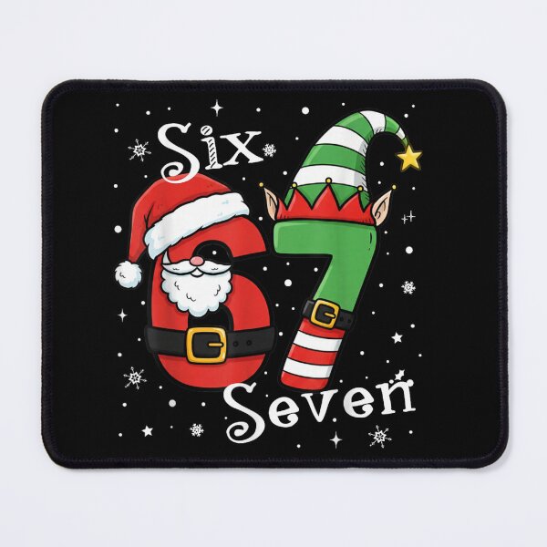 Item preview, Christmas Six Seven Number Santa and Elf Costume Holiday Countdown designed and sold by LakenDraphil.