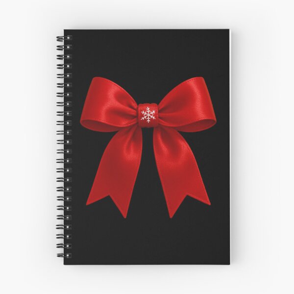 Item preview, Christmas Snowflake Satin Bow designed and sold by CraftedHome.