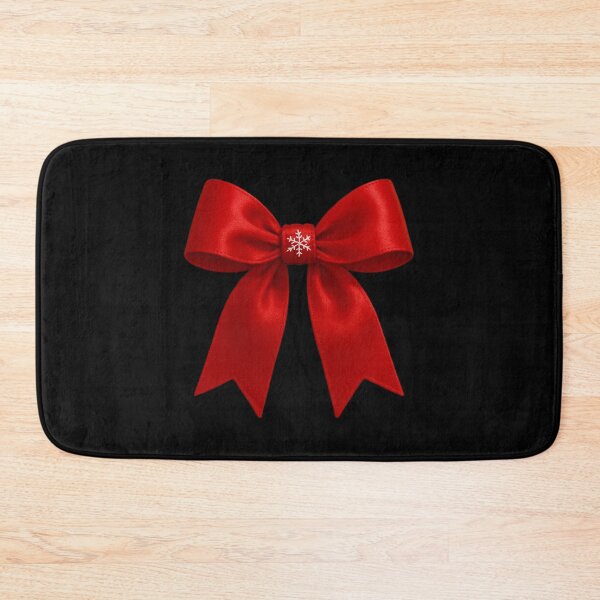 Item preview, Christmas Snowflake Satin Bow designed and sold by CraftedHome.