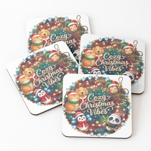 Item preview, ***Cozy Christmas Vibes❤ Cat Dog Penguin Panda Lighting Christmas⭐Christmas Design designed and sold by WorthyByDwethi.