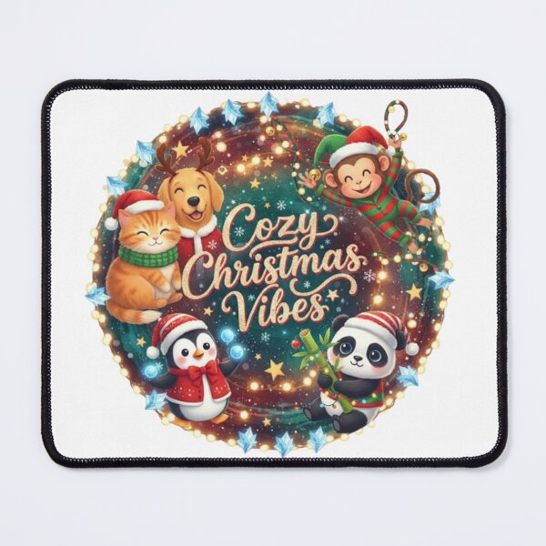 Item preview, ***Cozy Christmas Vibes❤ Cat Dog Penguin Panda Lighting Christmas⭐Christmas Design designed and sold by WorthyByDwethi.