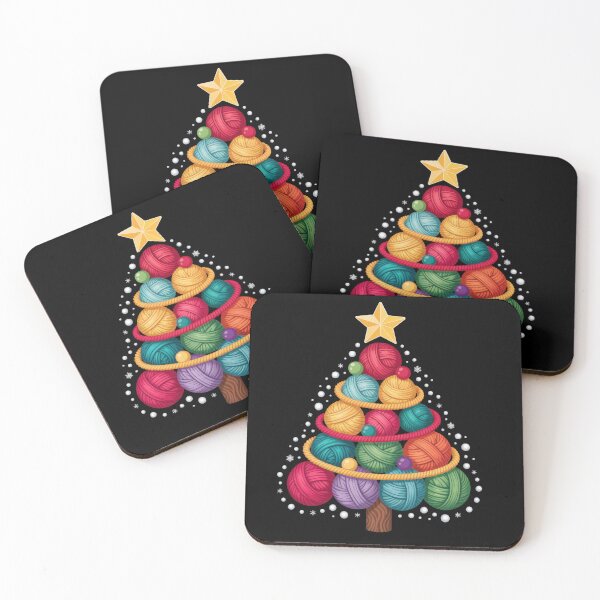 Item preview, Yarn Christmas Tree for Knitters and Crocheters designed and sold by ThreadAlchemys.