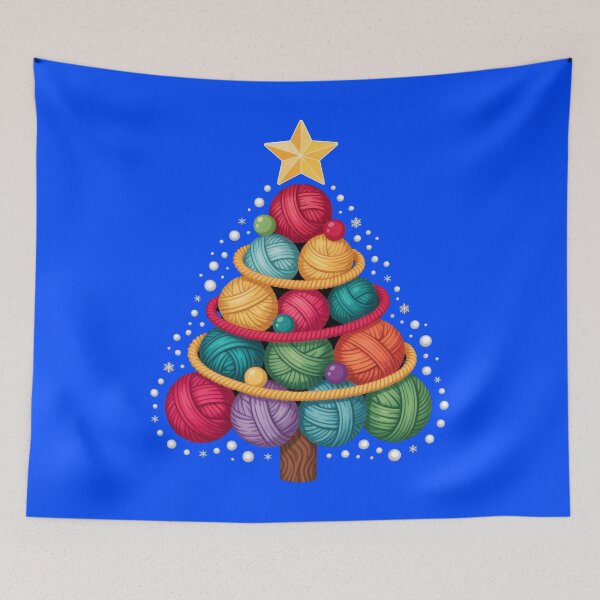 Item preview, Yarn Christmas Tree for Knitters and Crocheters designed and sold by ThreadAlchemys.