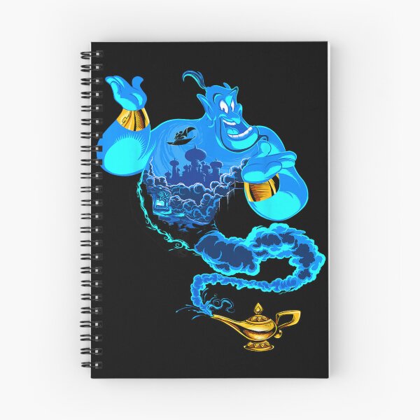 Item preview, Genie Mystic Blue Spirit – Magical Cloud Art & Golden Lamp Design designed and sold by Talia Isaac.