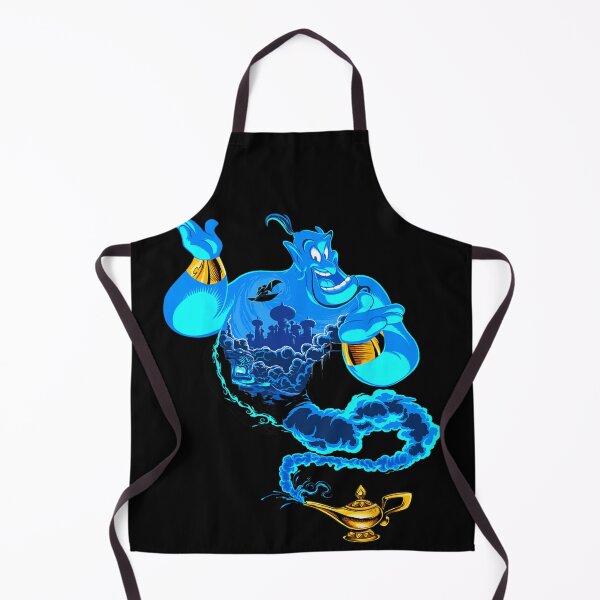 Item preview, Genie Mystic Blue Spirit – Magical Cloud Art & Golden Lamp Design designed and sold by Talia Isaac.