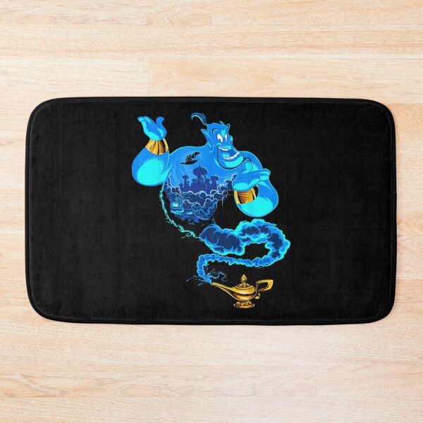 Item preview, Genie Mystic Blue Spirit – Magical Cloud Art & Golden Lamp Design designed and sold by Talia Isaac.