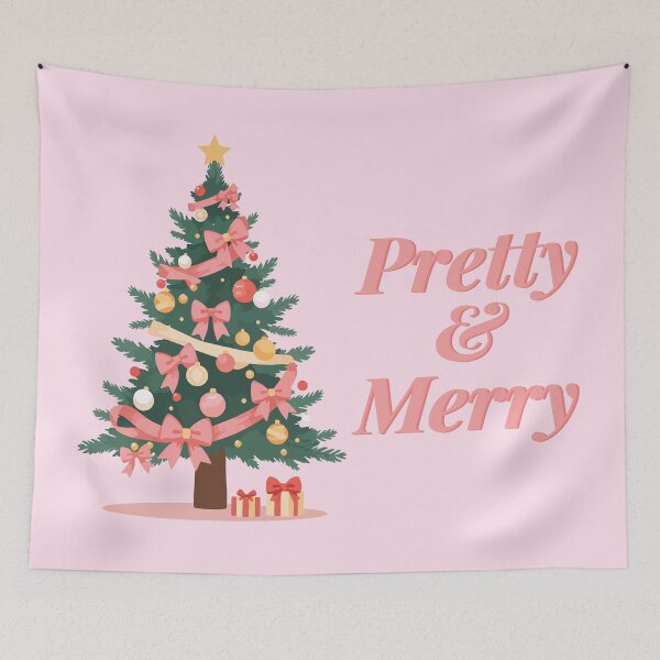 Item preview, Coquette Christmas Tree – Sweet Holiday Aesthetic designed and sold by LitaBarc.
