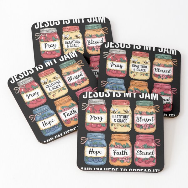 Item preview, Jesus Is My Jam And Im Here To Spread Christian Bible Verse designed and sold by HardcoreTour.