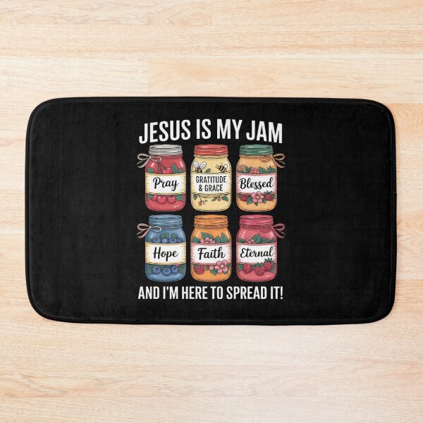 Item preview, Jesus Is My Jam And Im Here To Spread Christian Bible Verse designed and sold by HardcoreTour.