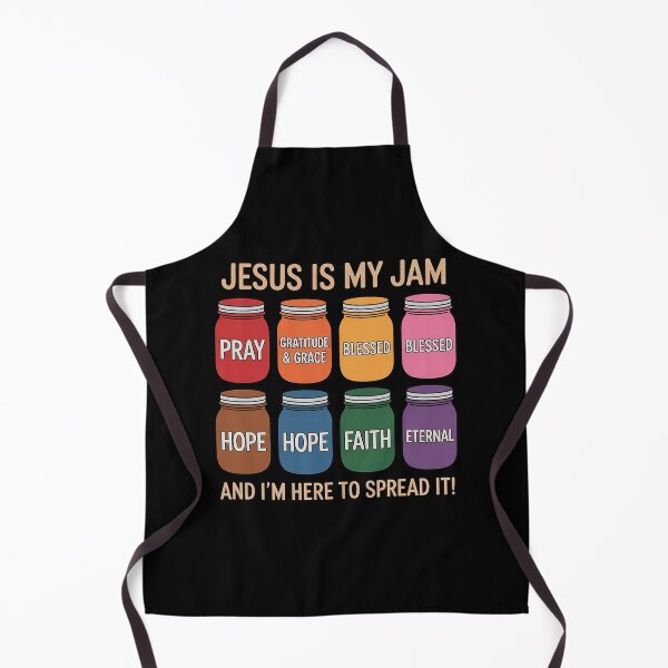 Item preview, Jesus is My Jam Faithful Christians Positive Vibes Everyday designed and sold by HardcoreTour.