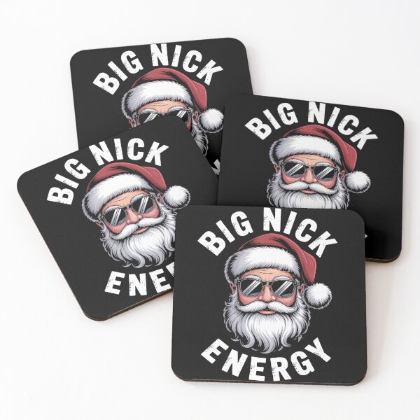 Item preview, Big Nick Energy Funny Santa Christmas Shirt designed and sold by ThreadAlchemys.