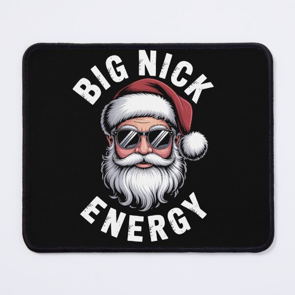 Item preview, Big Nick Energy Funny Santa Christmas Shirt designed and sold by ThreadAlchemys.