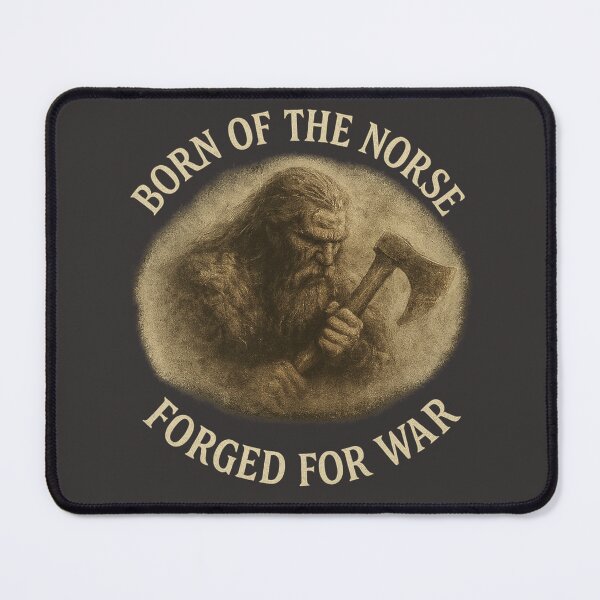 Item preview, Born of the Norse, Forged for War • Viking Heritage Warrior Art designed and sold by fairmaiden7.