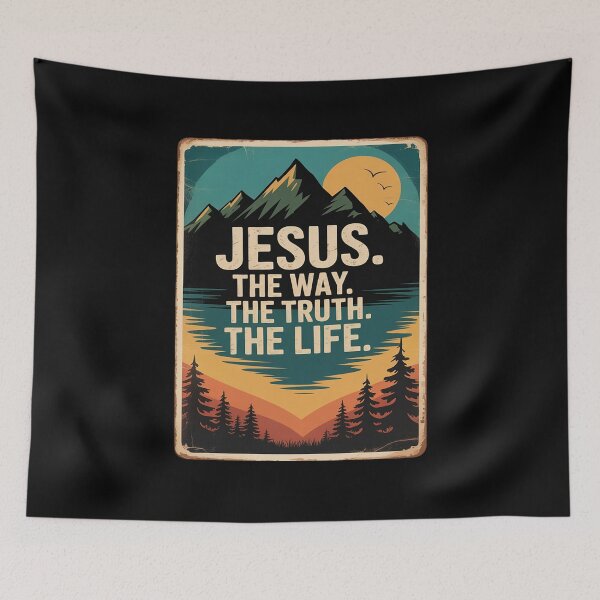 Item preview, Jesus The Way The Truth The Life designed and sold by HardcoreTour.