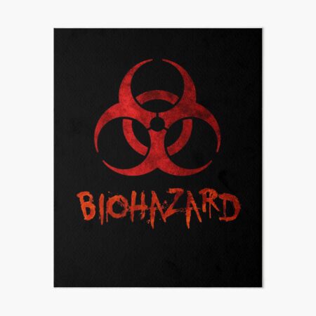 "Biohazard Symbol" Art Board Print By Rebellion-10 | Redbubble