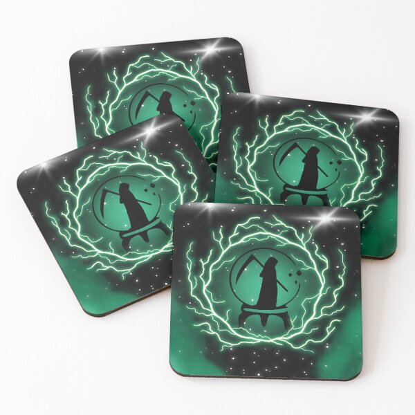 Item preview, Electric Reaper – Dark Green Soul Vortex designed and sold by Ivy-Triggs.