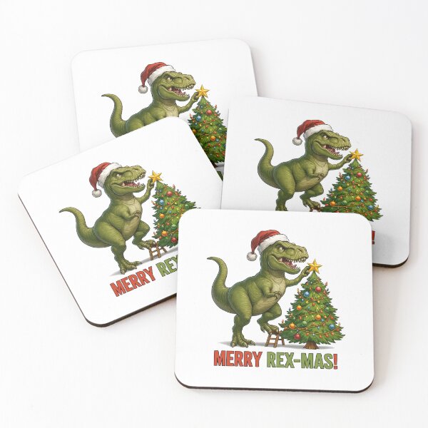 Item preview, Merry REX-MAS  designed and sold by WACKY DESIGN.