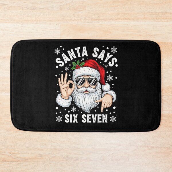 Item preview, Happy Santa Santa Retro Bruh Says Six Claus Holiday Seven designed and sold by ChadnoSmith.