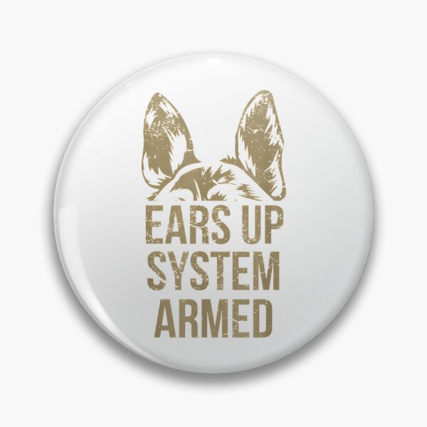 Item preview, German Shepherd Ears Up System Armed designed and sold by santiago-adkins.