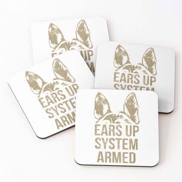 Item preview, German Shepherd Ears Up System Armed designed and sold by santiago-adkins.